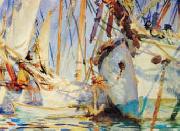 John Singer Sargent White Ships painting